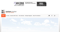 Desktop Screenshot of mashpeechamber.com
